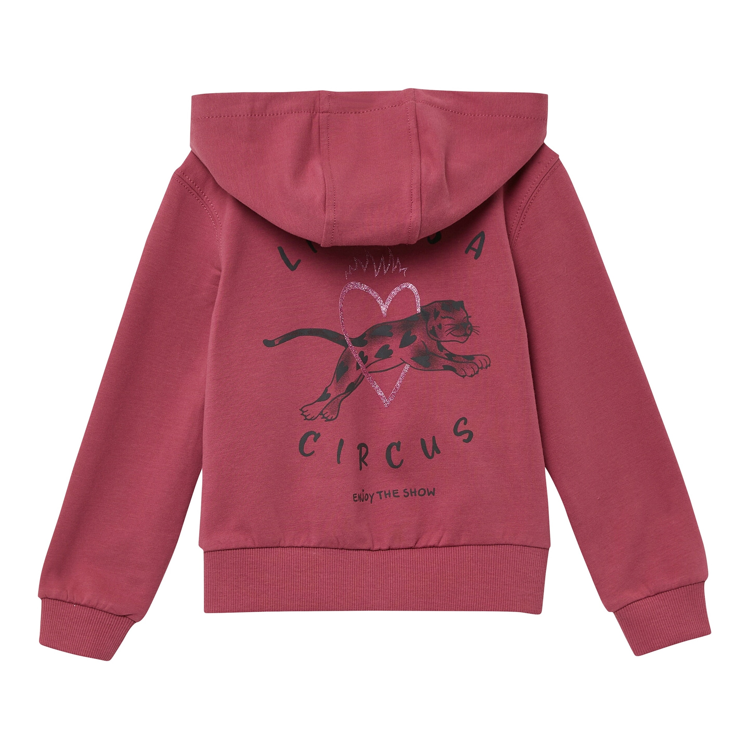 S.Oliver Sweatjacke Mit Kapuze Leopard