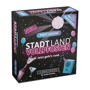 Stadt Land Vollpfosten - Das Kartenspiel