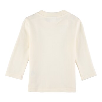 2-tlg. Set Webkleid mit Shirt langarm Punkte