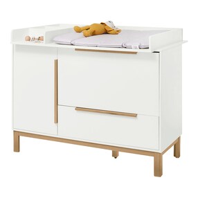 Wickelkommode Juna mit Windeleimerauszug - exklusiv bei babywalz