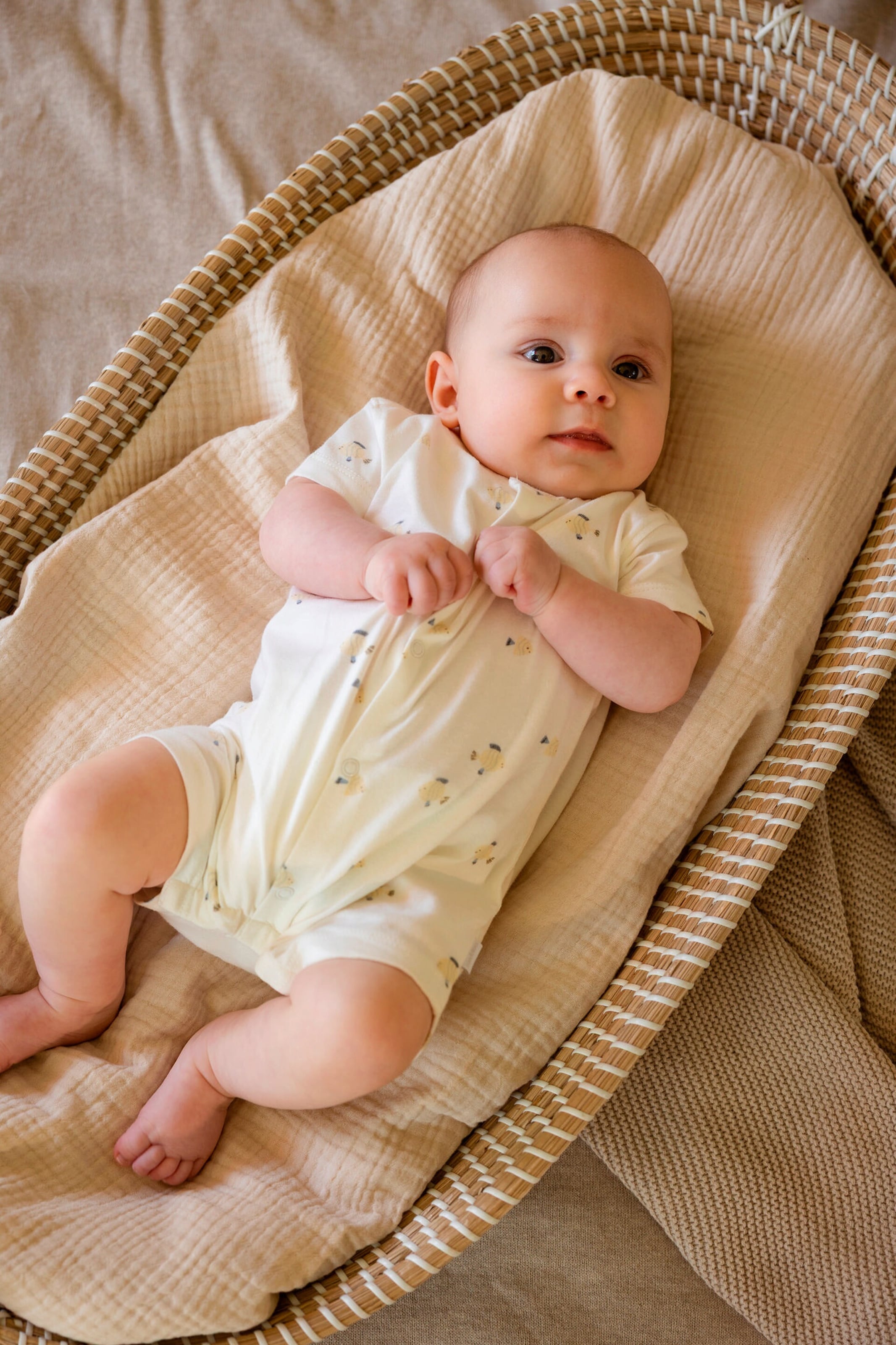 Noppies Newborn Strampler all over print