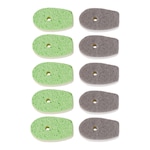 Ersatzpads für Spülbürste, 10 Stück