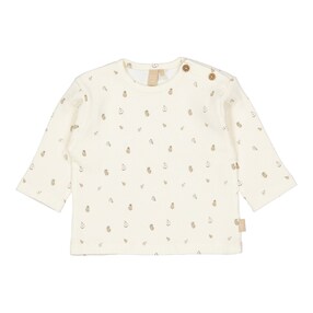 Shirt langarm Birnen Rippqualität