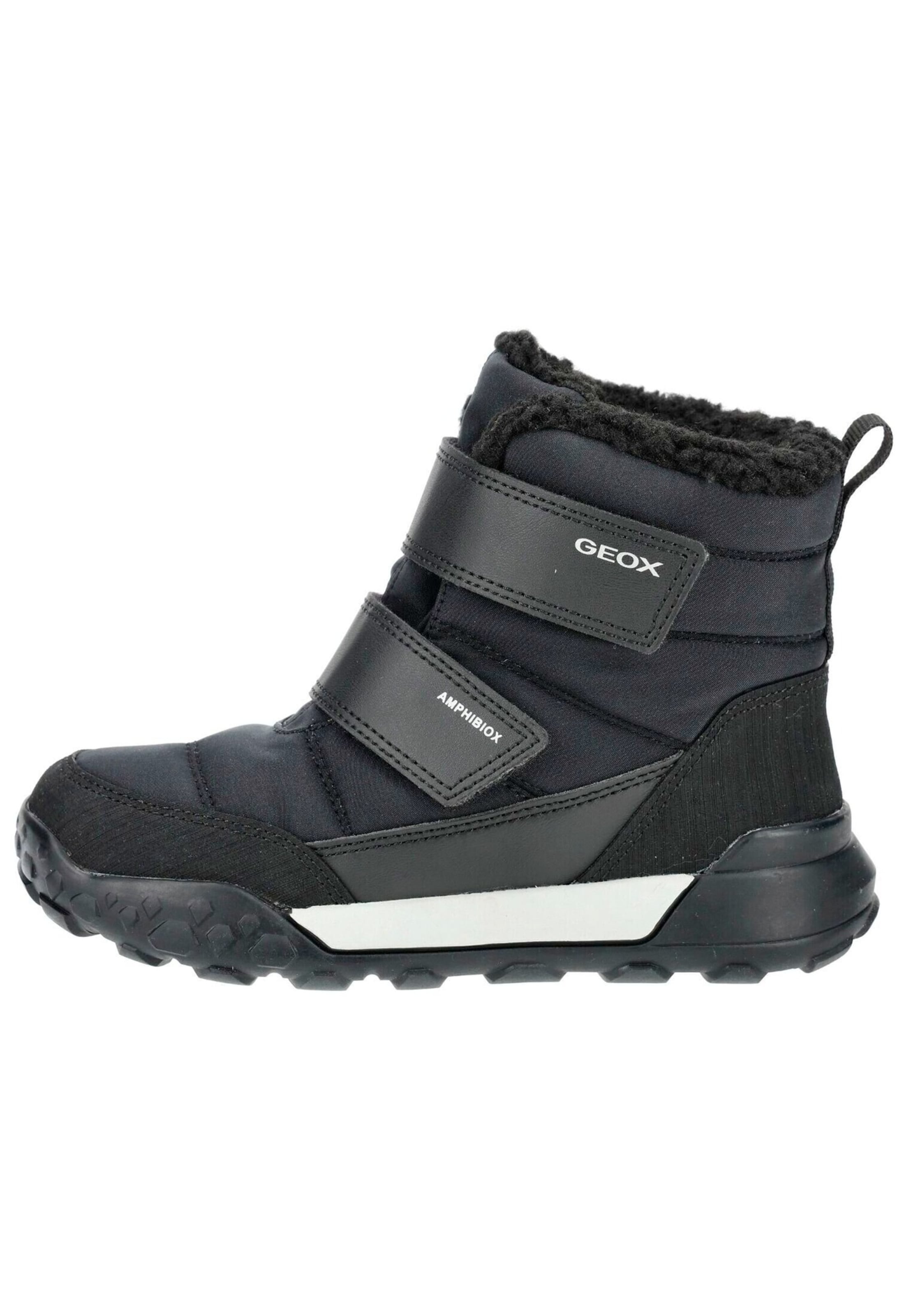 Geox Jungen Schwarz Stiefelette Trekkyup B Abx - Bild 3