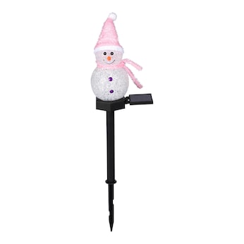 Déco solaire «Bonhomme de neige»