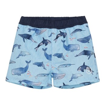 Badeshorts mit Windeleinsatz Meerestiere