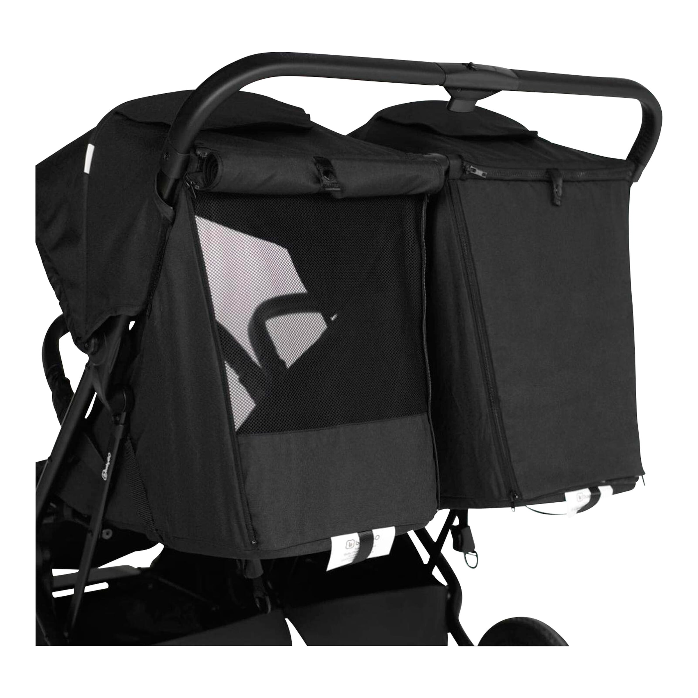 36% Rabatt! Babygo Kinderwagen Zwillingswagen GO Twice schwarz