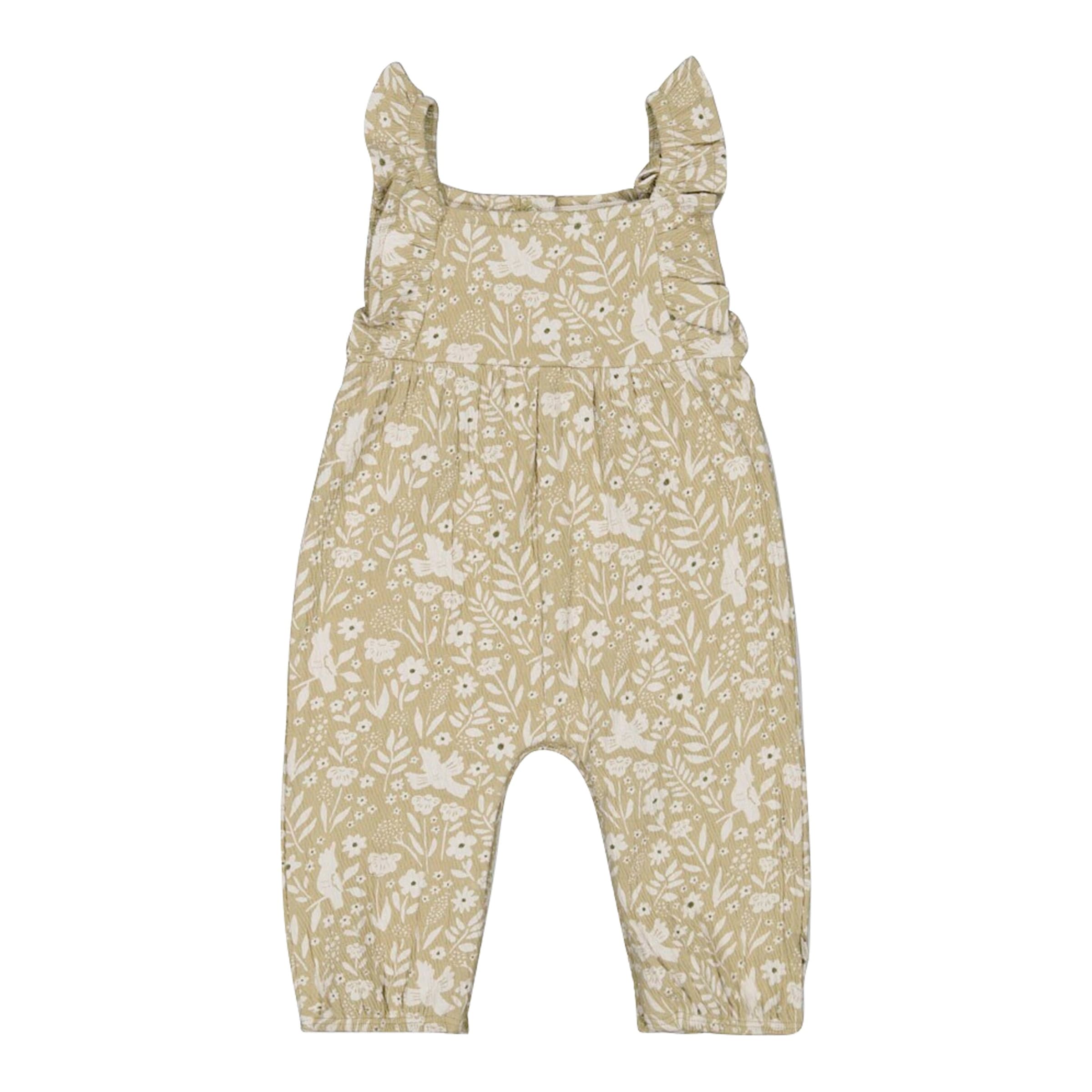 Feetje Krepp-Overall Blumen