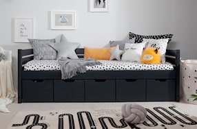 Sofabett Naomi inkl. 5x Schubkästen, 90x200