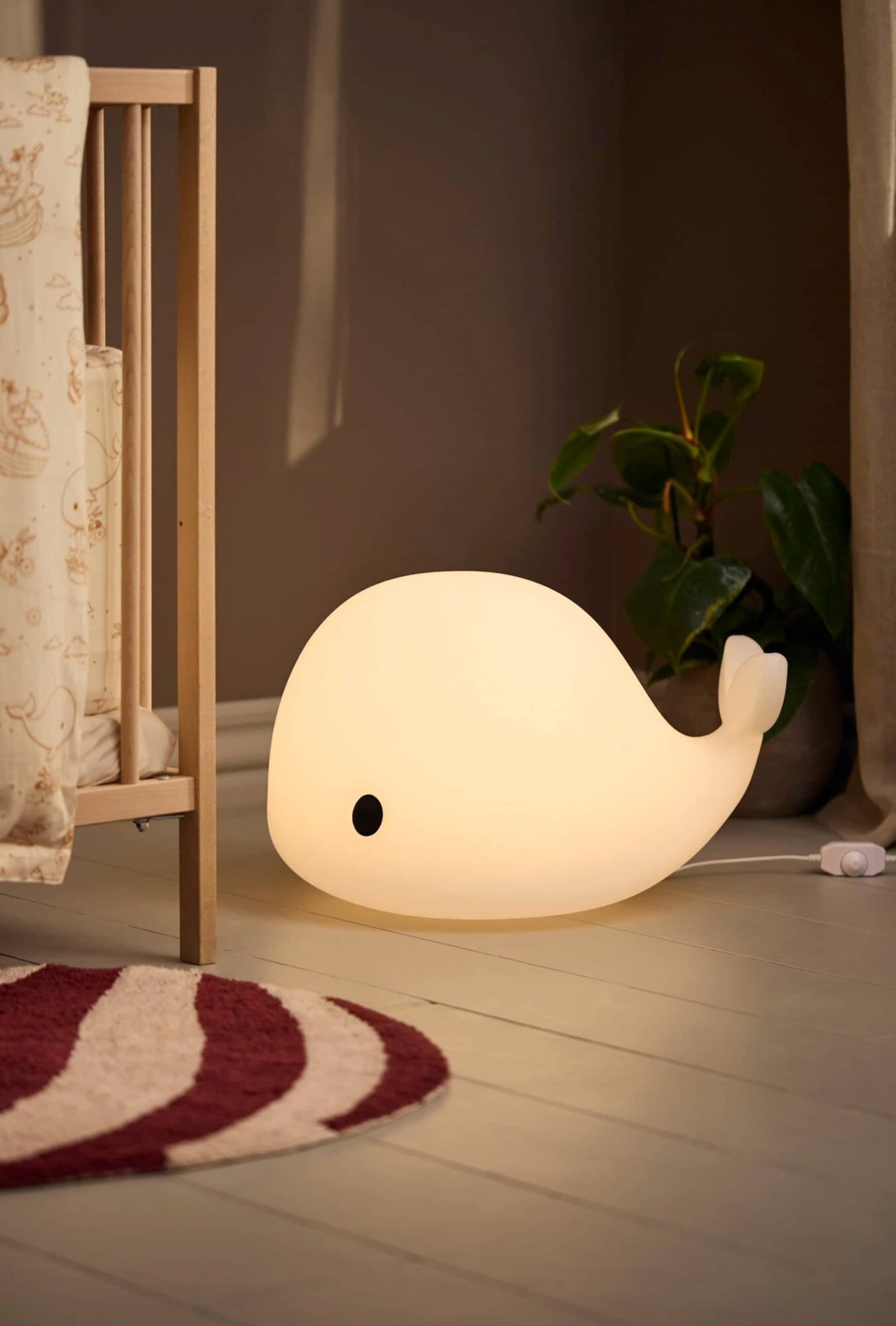 Filibabba LED Bodenlampe - Christian der Wal 60 cm