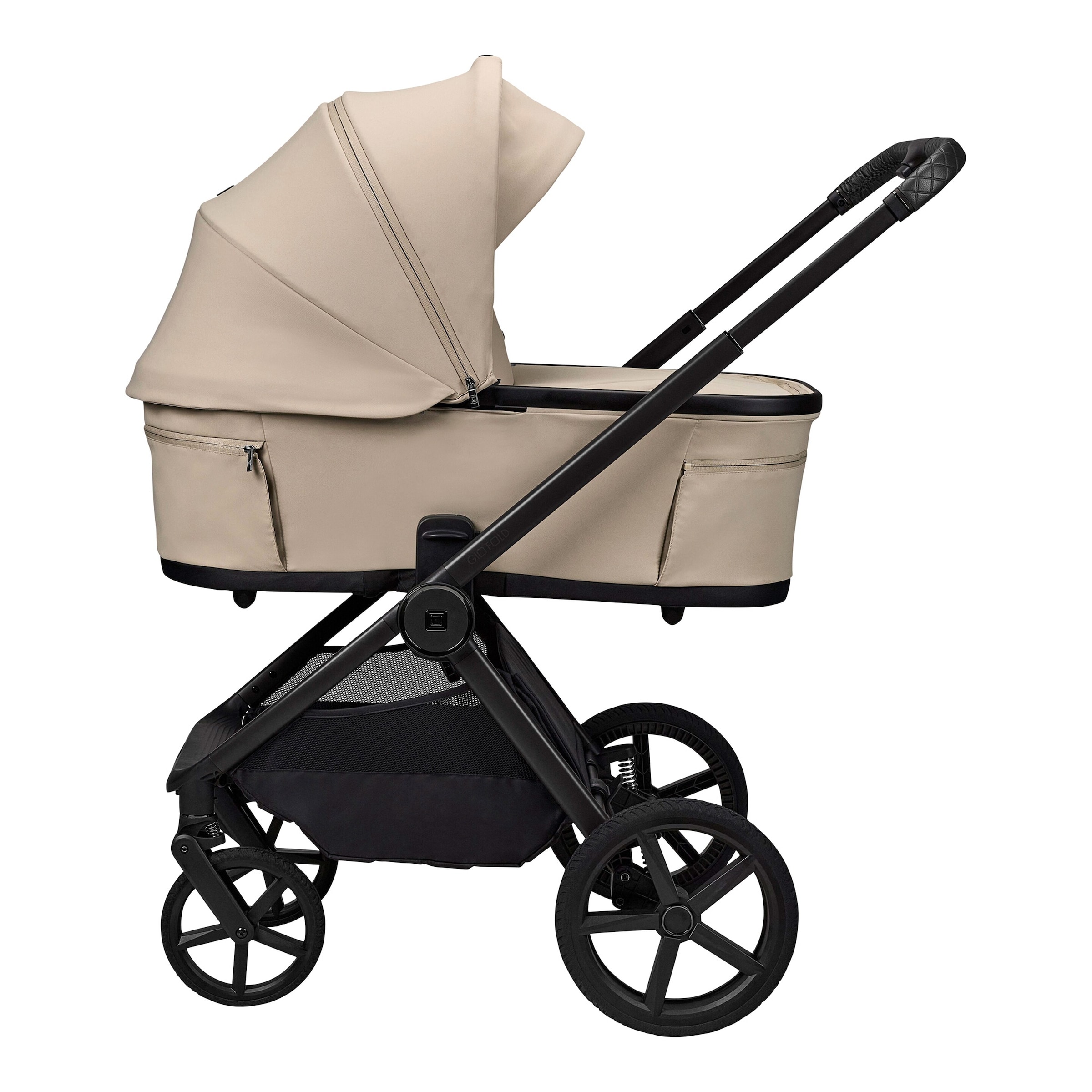 Moon Diamond Kombikinderwagen GIO FOLD beige