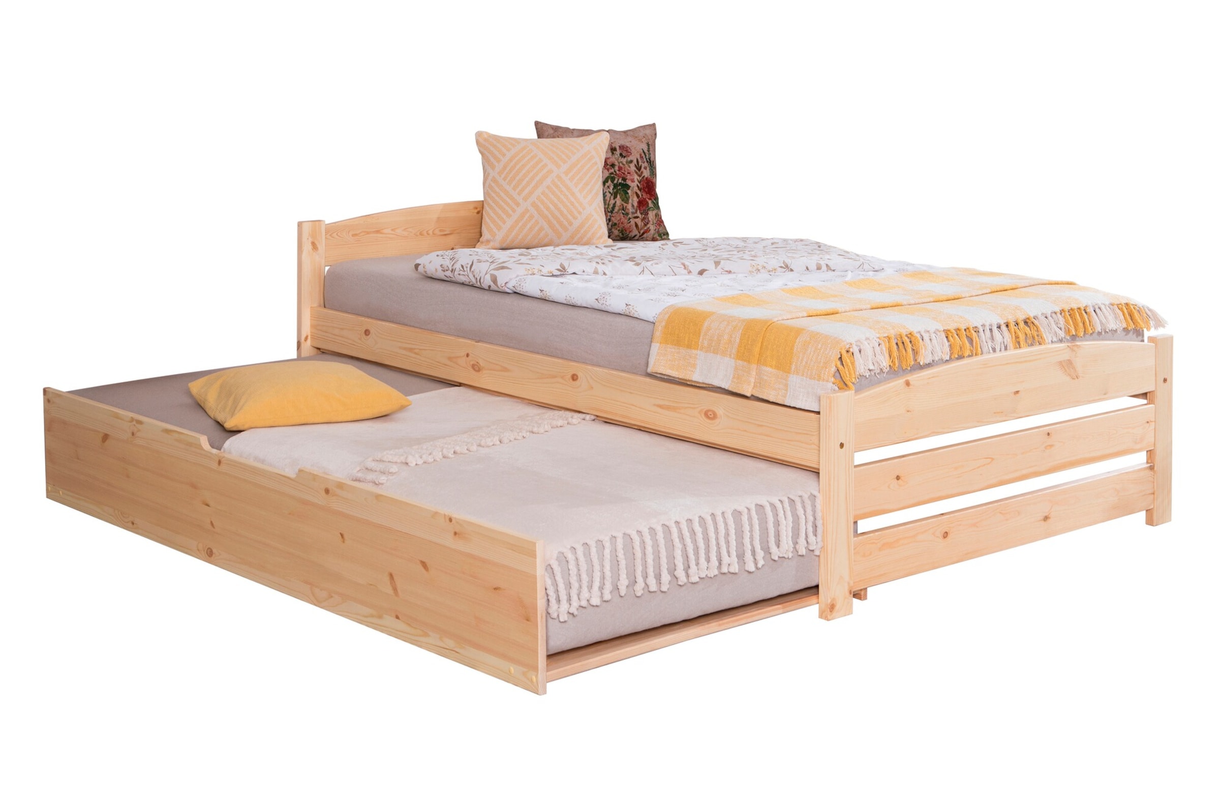 Ticaa Stauraumbett Seniorenbett „Loni“, Funktionsbett, Seniorenzimmer