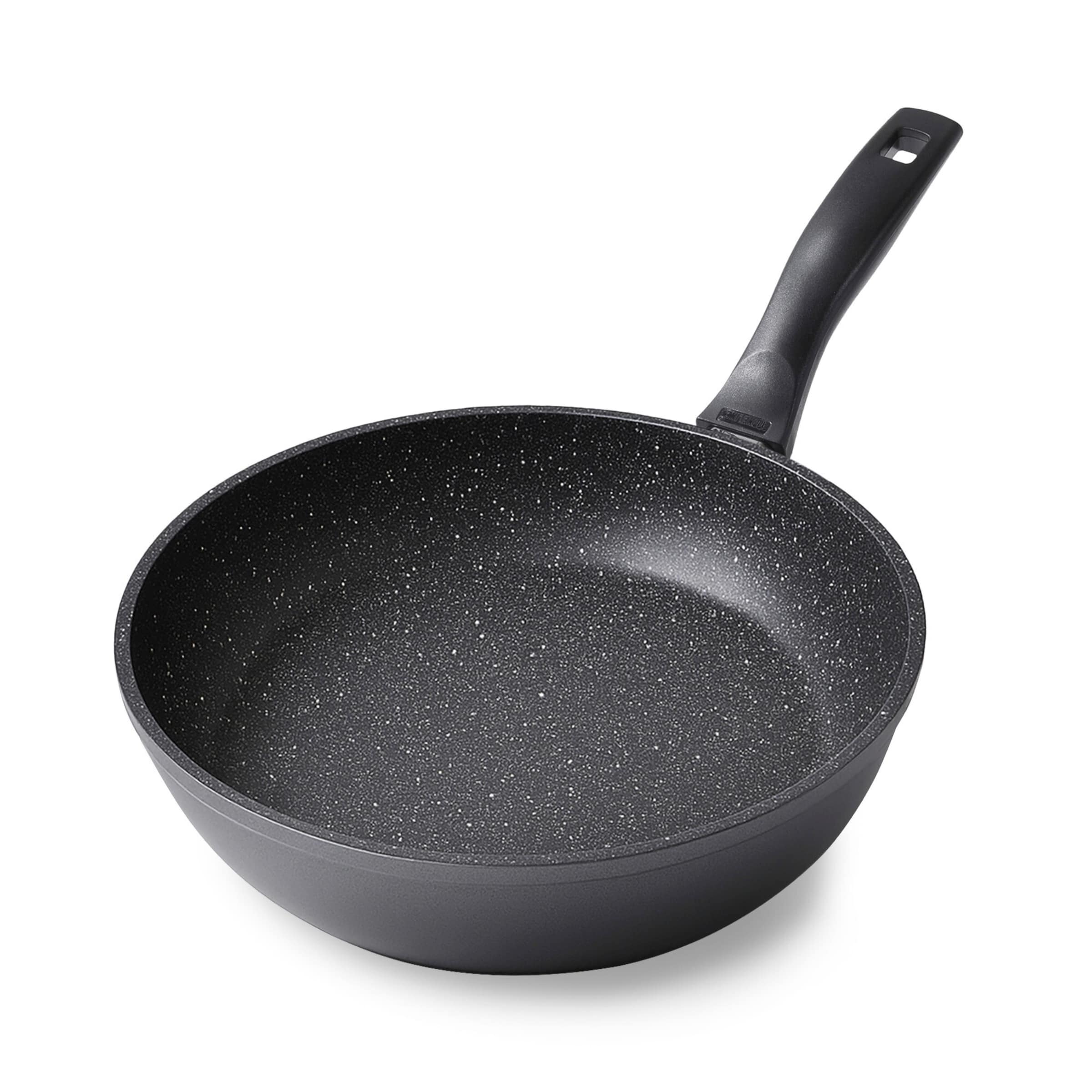 STONELINE® STONELINE Made in Germany Schmorpfanne 24 cm | ohne Deckel - Schwarz
