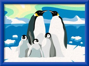 Pinguin-Familie