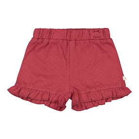 Shorts Struktur Rüschen