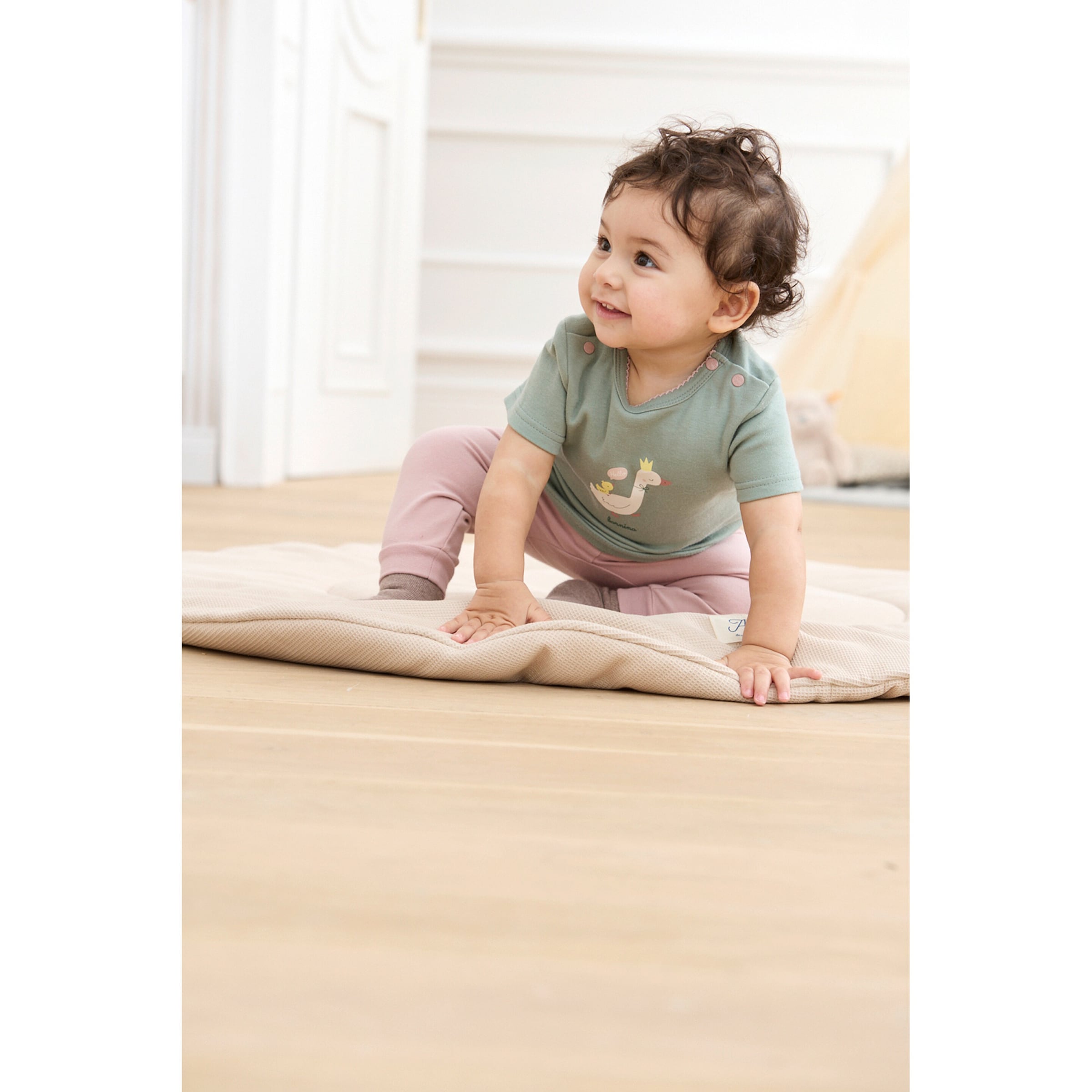 Thumbnail - Bornino Tiny Friends T-Shirt Gans