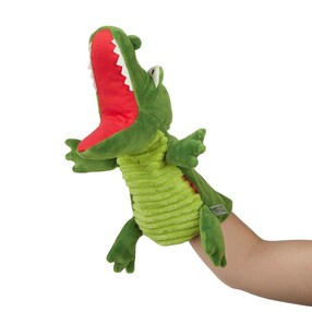 Handspielpuppe Krokodil 24cm