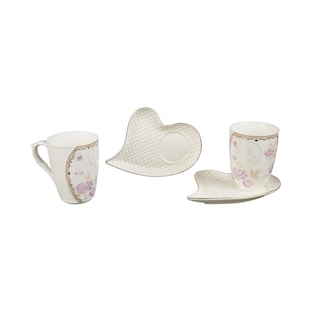 Tasses et soucoupes de fête