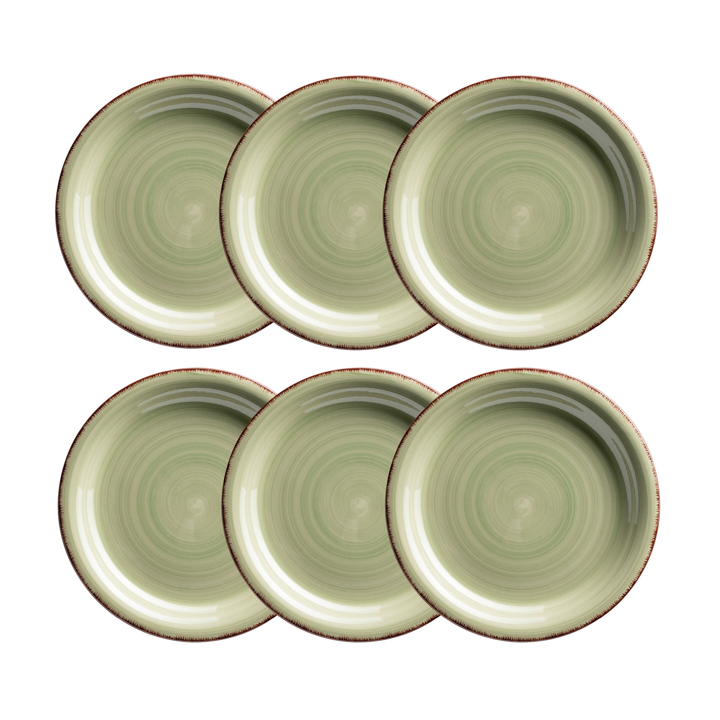 Dessertteller-Set, Steingut LUMACA
