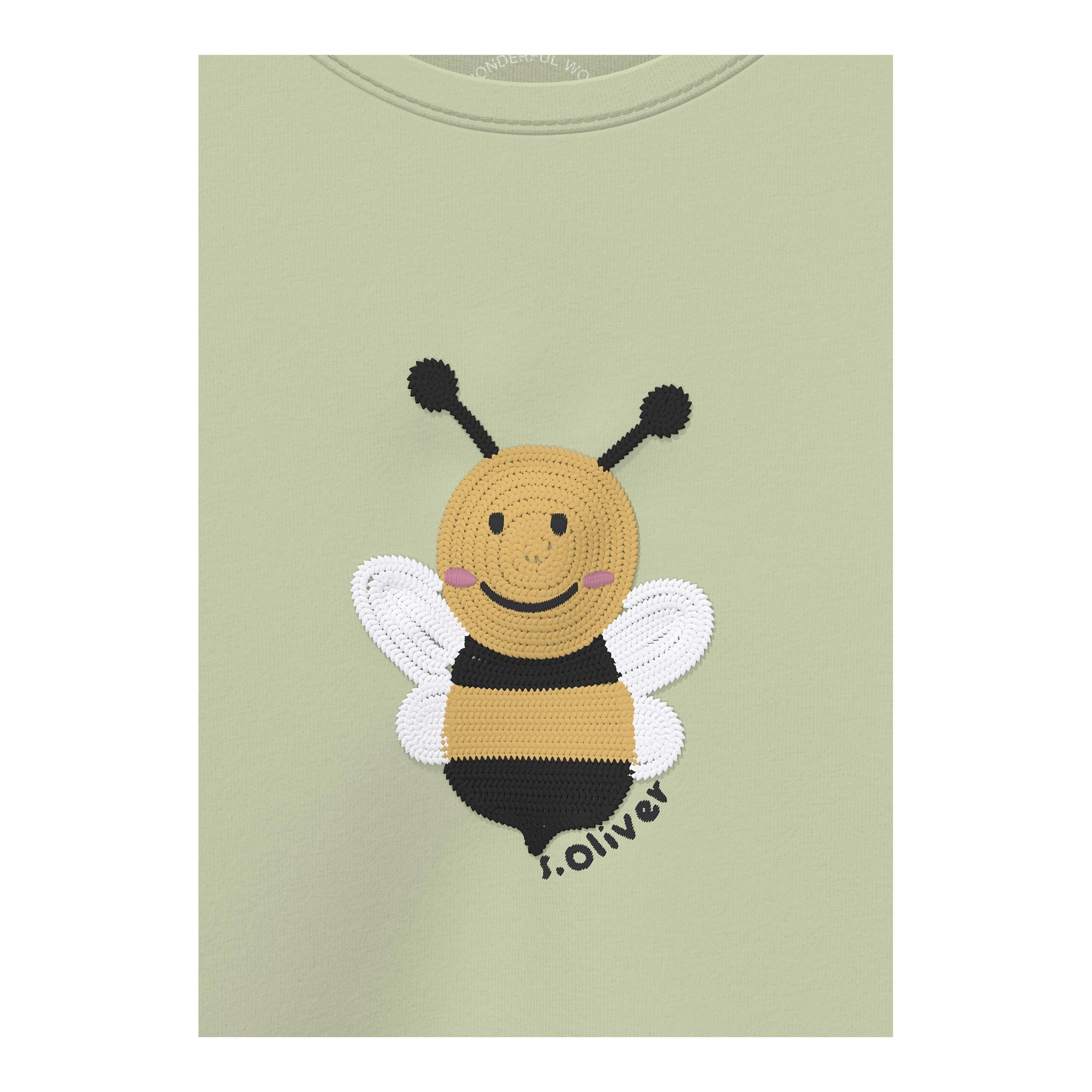 T-Shirt Häkel-Biene