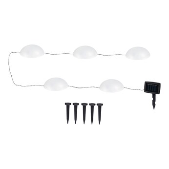 Solar grondlampen, 5 stuks