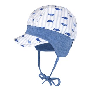 Casquette gavroche poissons