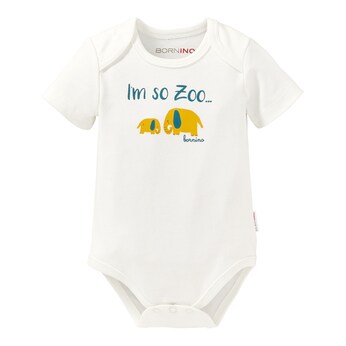 2er-Pack Bodys kurzarm Zoo