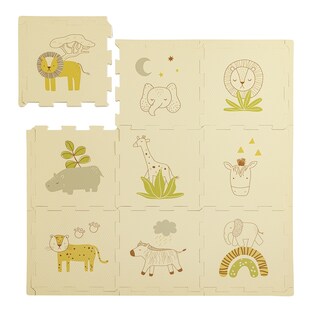 Puzzlematte Safari Tiere