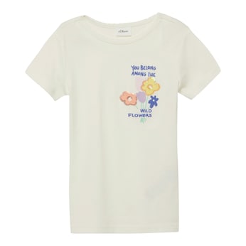 T-shirt fleurs
