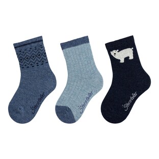 3er-Pack Socken Eisbär