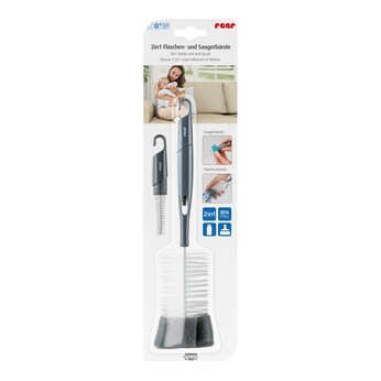 2-in-1 Flaschen- und Saugerbürste
