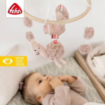Holz-Mobile Flamingo 22cm