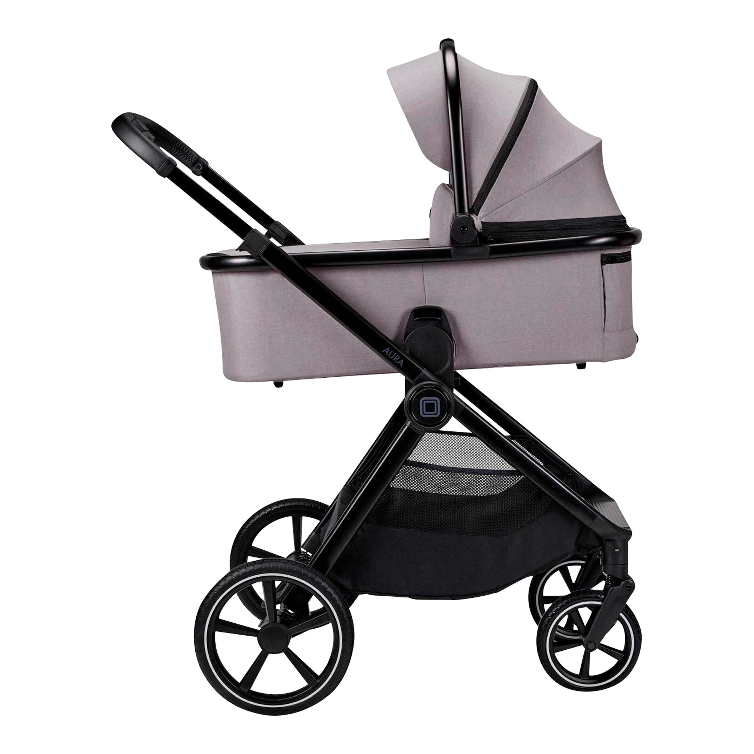 75% Rabatt! Moon Kombikinderwagen Aura (2026) grau