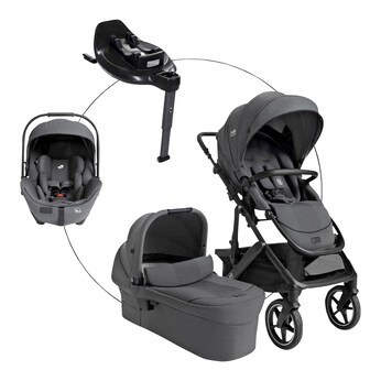 Kombikinderwagen Vinca Travel-Set inkl. Babyschale i-Level Pro und Isofix-Basis i-Base Encore