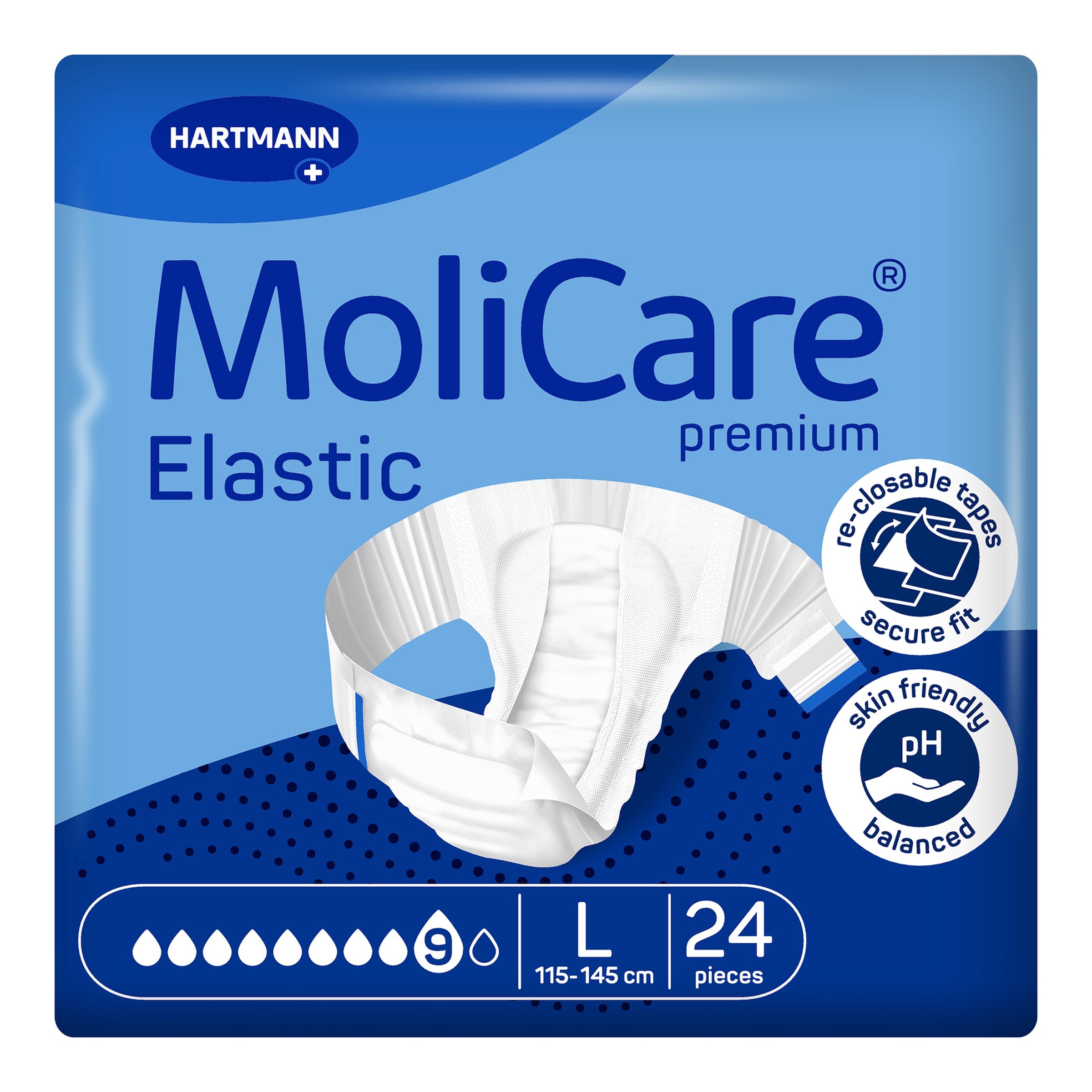 MoliCare Premium Elastic weiss