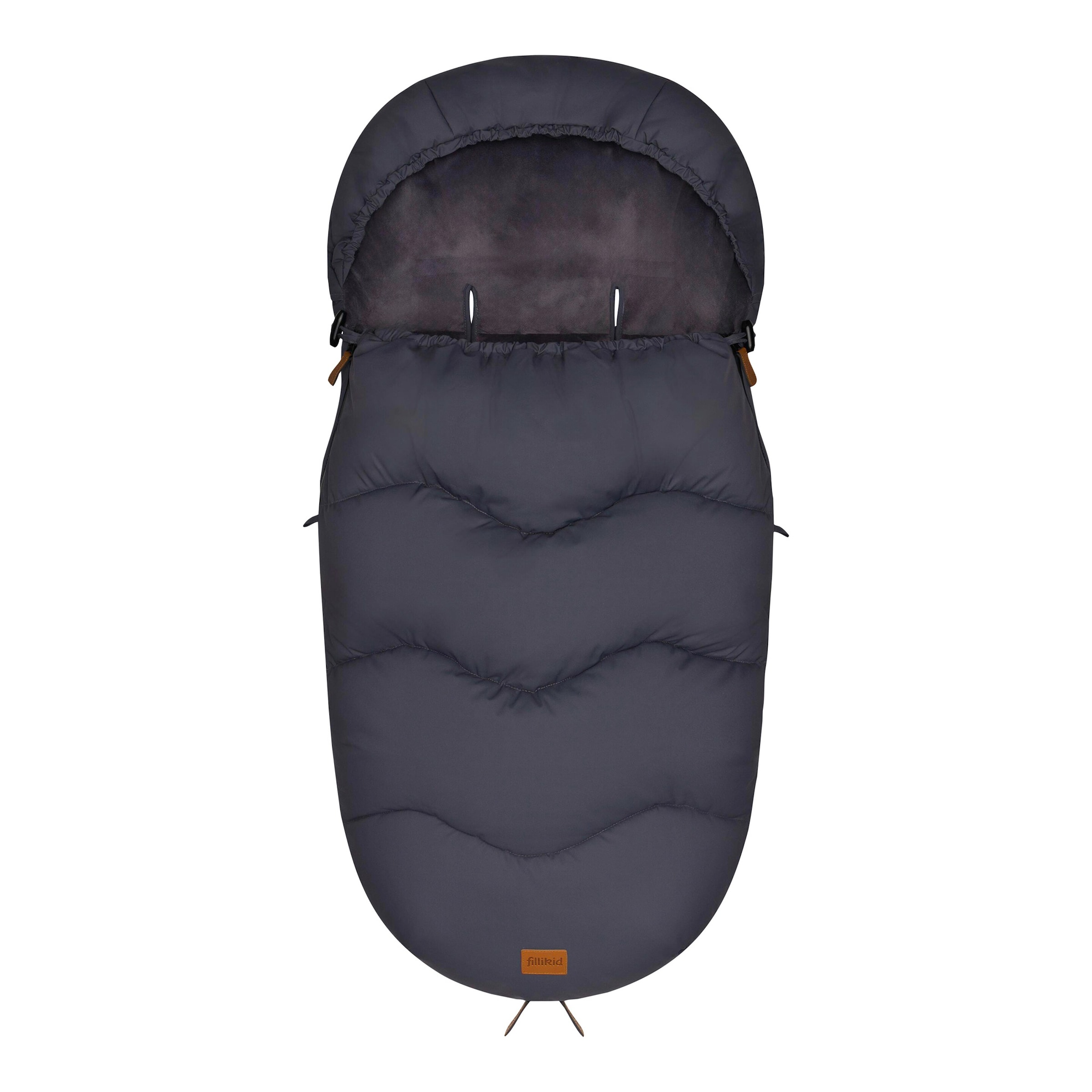Fillikid Winterfußsack Ogre grau