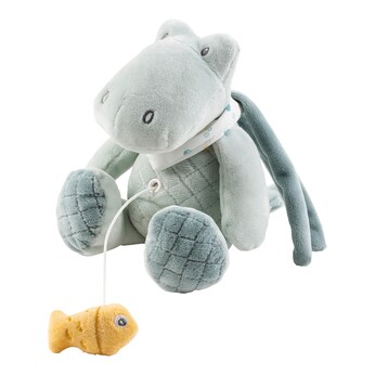 Mini-Spieluhr Krokodil Romeo 23cm
