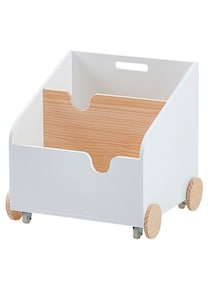Kinder Bücherregal mit Rollen SCHOOL