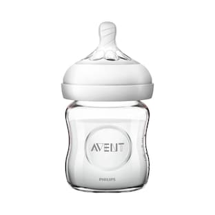 Babyflasche Natural, Glas, Anti-Kolik-Weithals, SCF051/17, 120 ml, ab Geburt