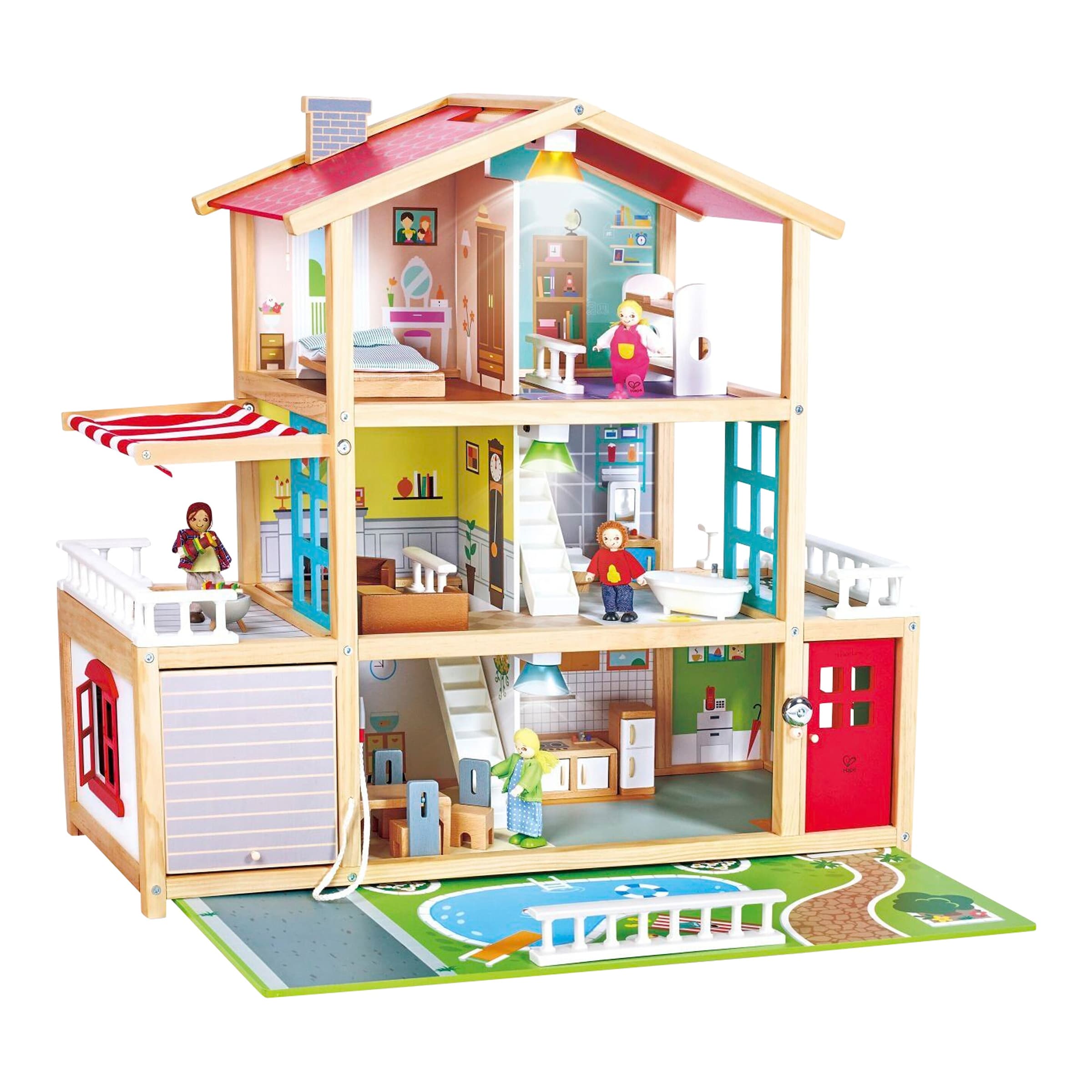 Hape Puppenhaus Puppen-Villa