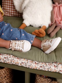 Baby Sneakers mit elastischer Schnürung