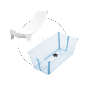 Bundle Badewanne inkl. Badewannensitz Newborn Support
