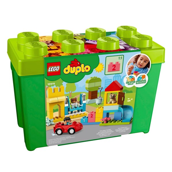 10914 - LEGO® DUPLO la boîte de briques deluxe LEGO : King Jouet, 1er Age  LEGO - Jeux de construction