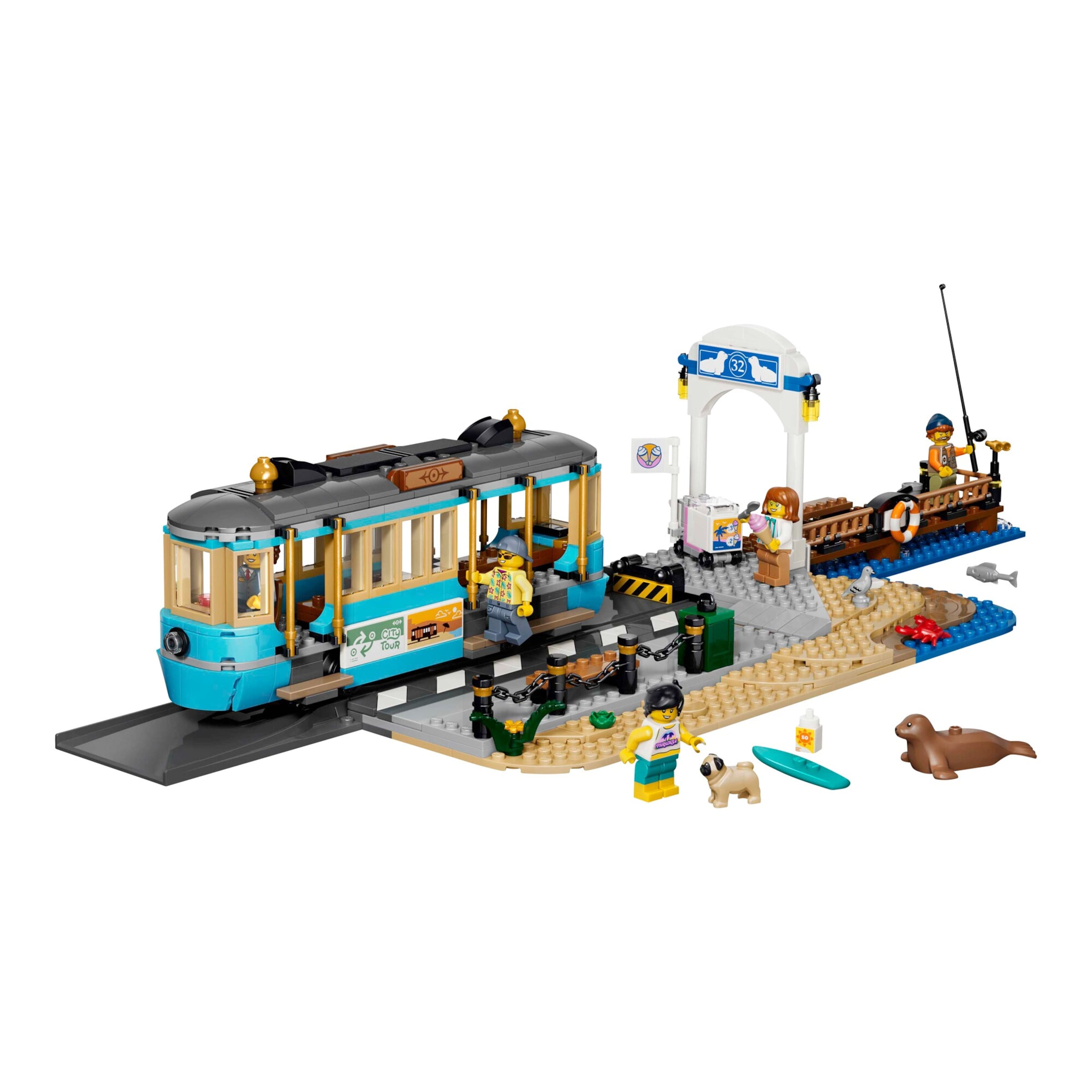 Lego® City 60506 Klassische Strandstraßenbahn