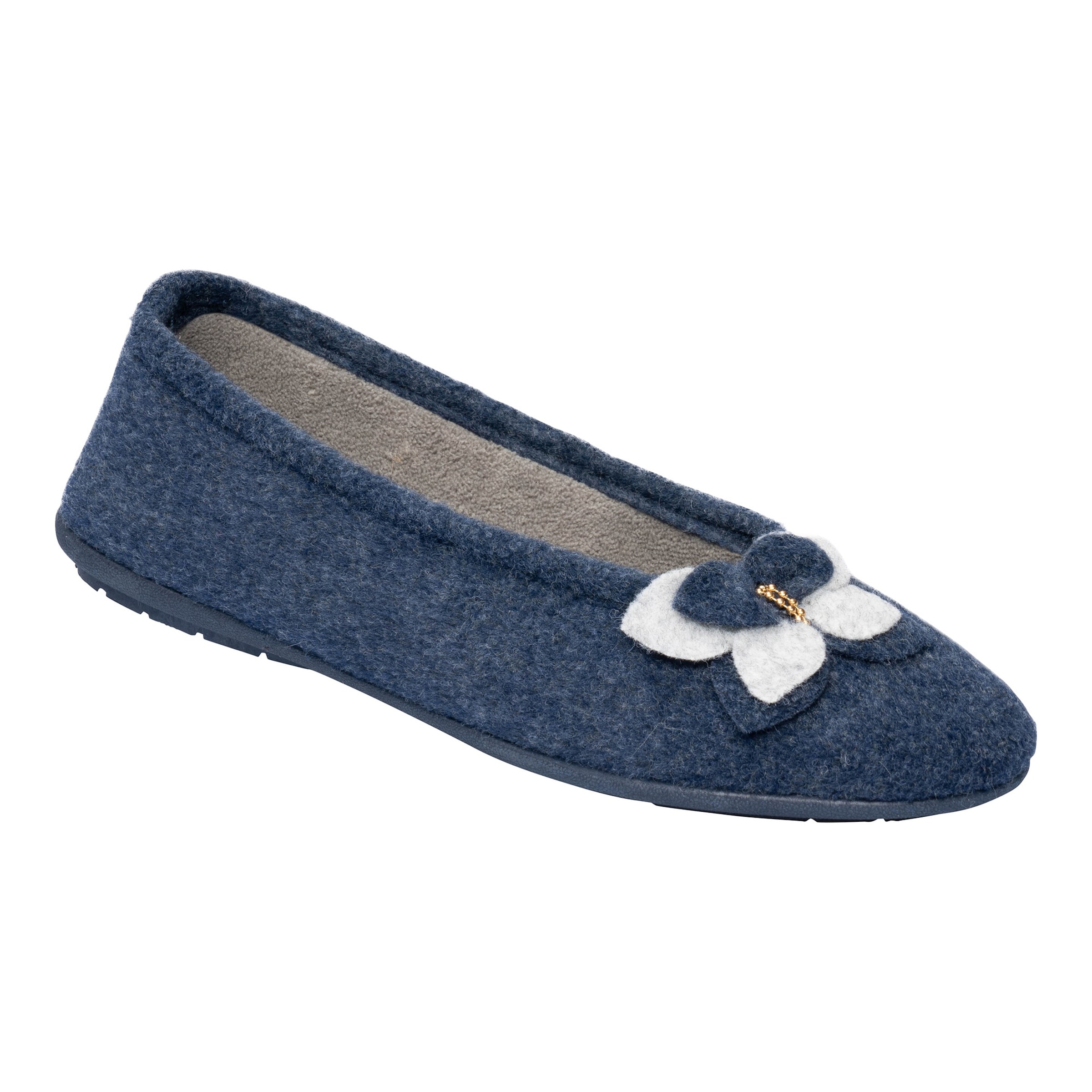 Hausschuh-Ballerina „Bärbel“