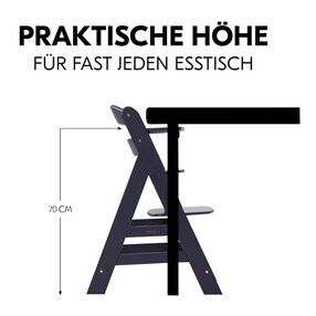 Hochstuhl Alpha + inkl. Newborn Set Plus