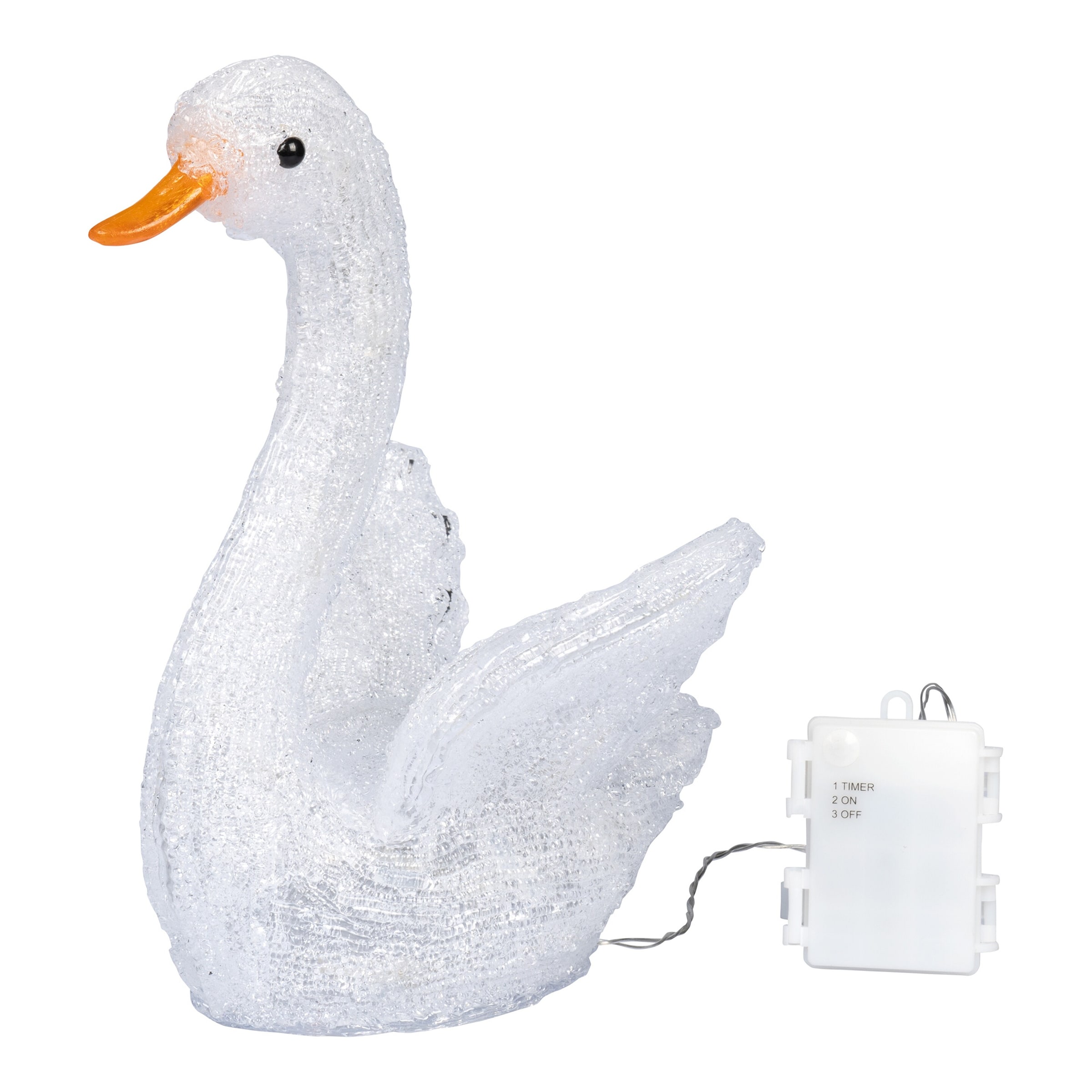 LED-Dekofigur "Leuchtschwan"