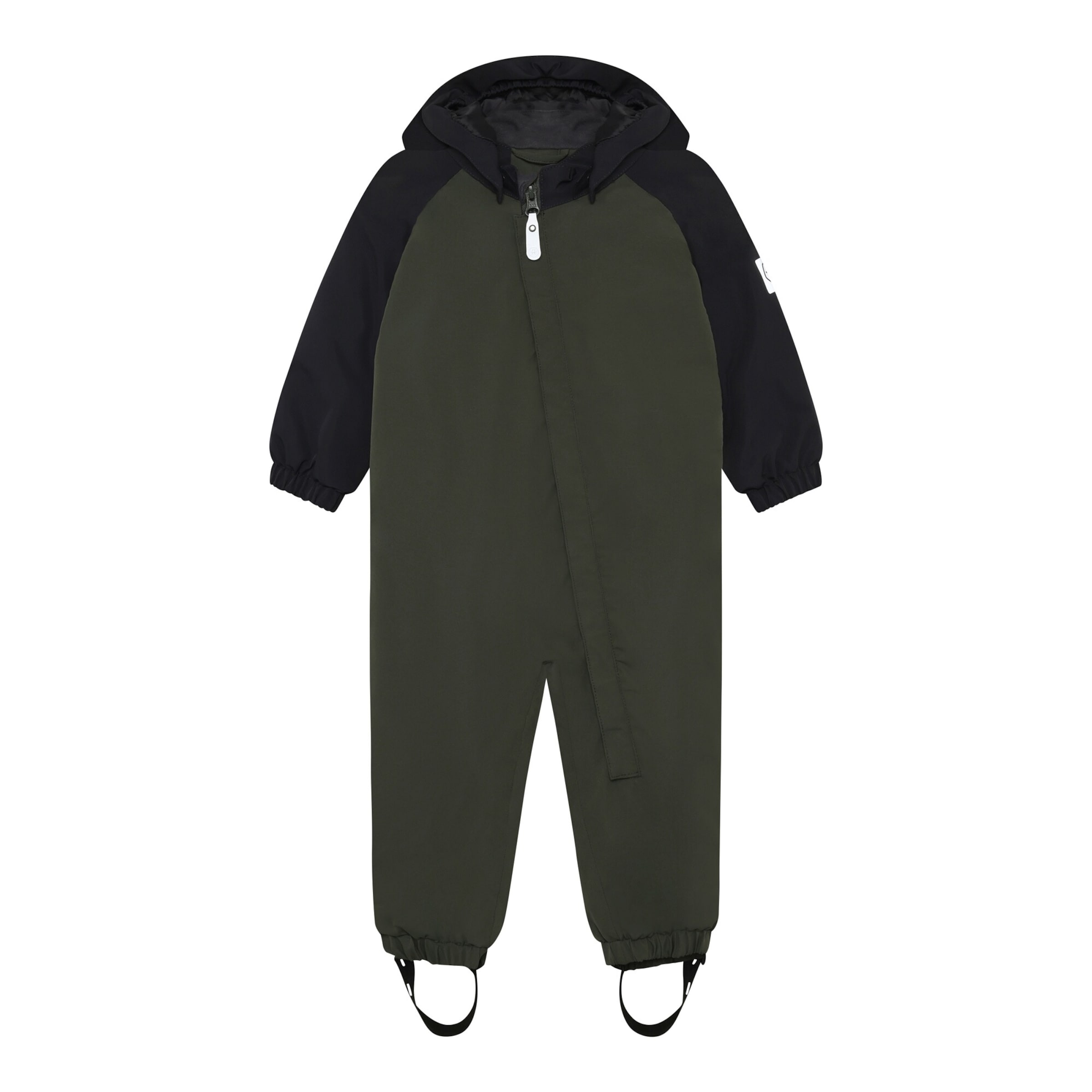 Colorkids Schneeoverall mit abnehmbarer Kapuze Colorblock