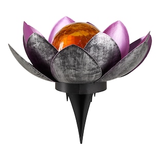 Solar lotusbloem
