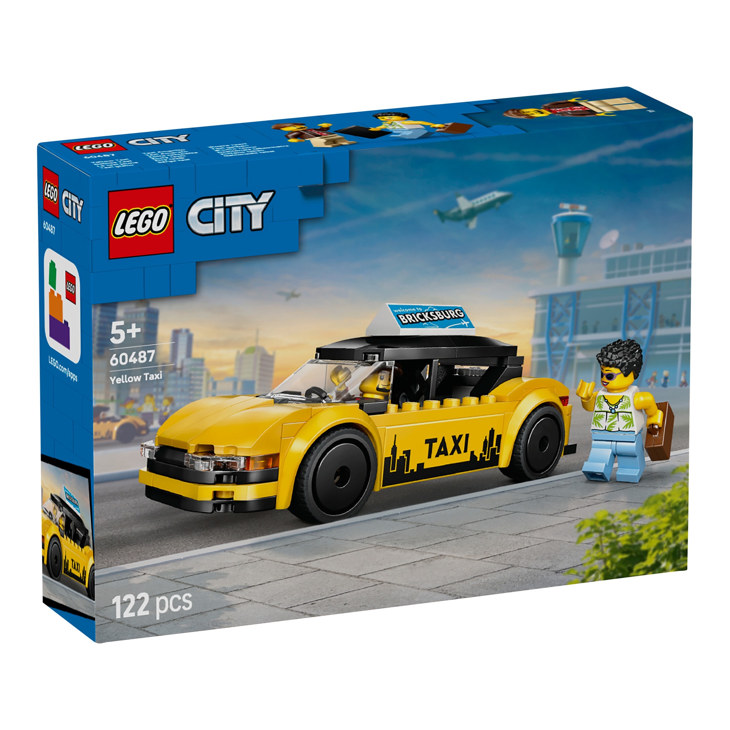 Lego® City 60487 Gelbes Taxi